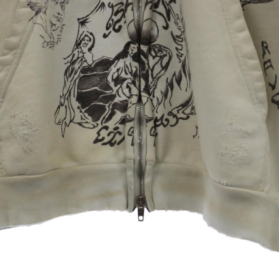 BALENCIAGA バレンシアガ 24SS Graffiti Zip Up Hoodie BALENCIAGA バレンシアガ 24SS Graffiti Zip Up Hoodie