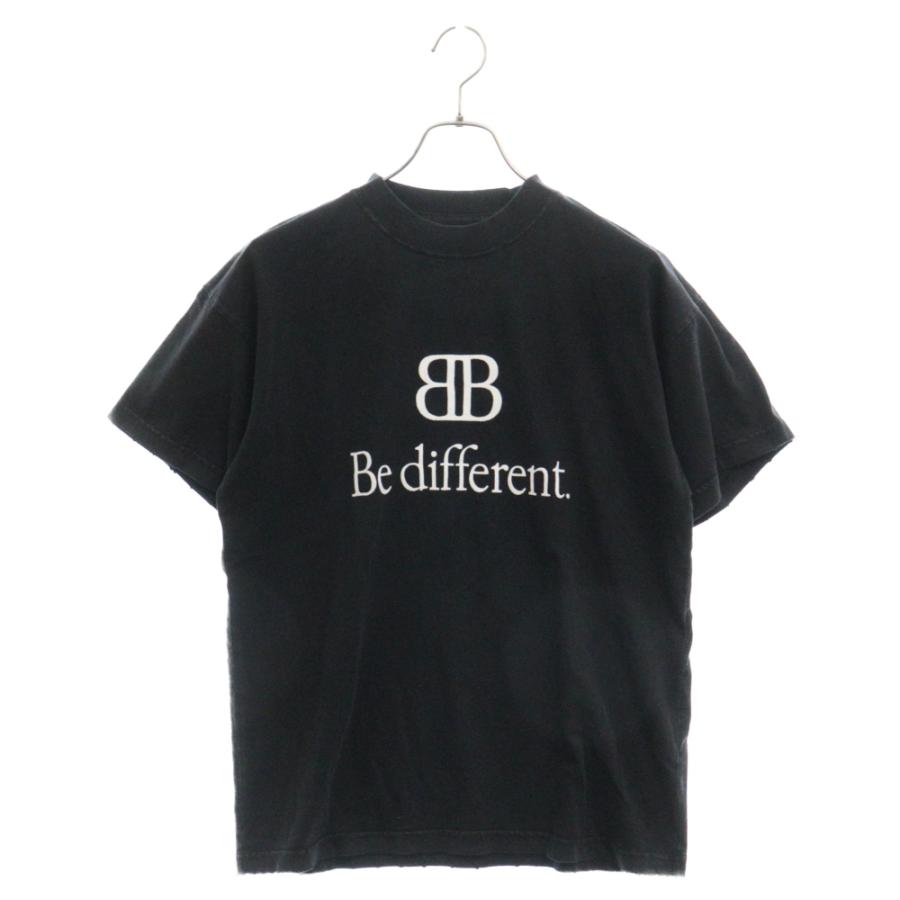 BALENCIAGA バレンシアガ BBロゴプリントTシャツ ビッグTシャツ