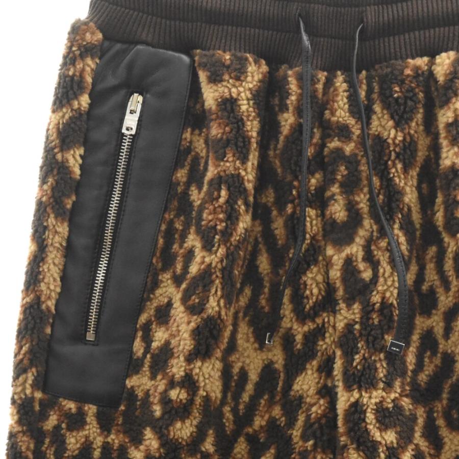AMIRI アミリ PRINTED LEOPARD FLEECE PANTS レオパードフリース AMIRI アミリ PRINTED LEOPARD FLEECE PANTS レオパードフリース