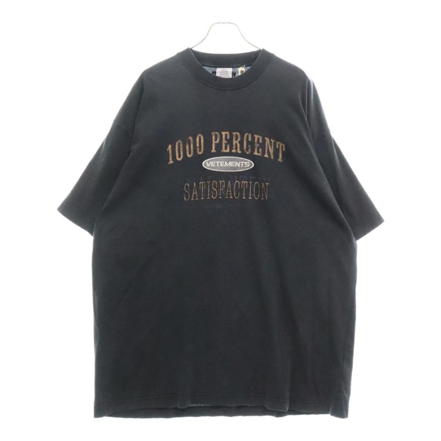 VETEMENTS ヴェトモン 24SS 1000 PERCENT T-SHIRT フロント