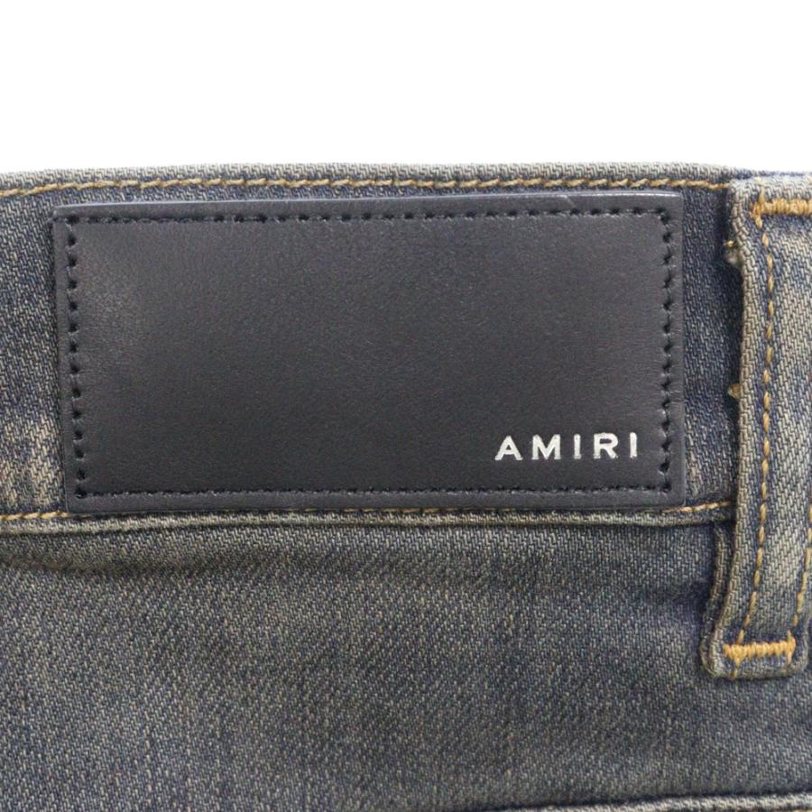 AMIRI アミリ 23AW STACK FLAIR JEAN 裾スナップ ダメージ加工 AMIRI アミリ 23AW STACK FLAIR JEAN 裾スナップ ダメージ加工