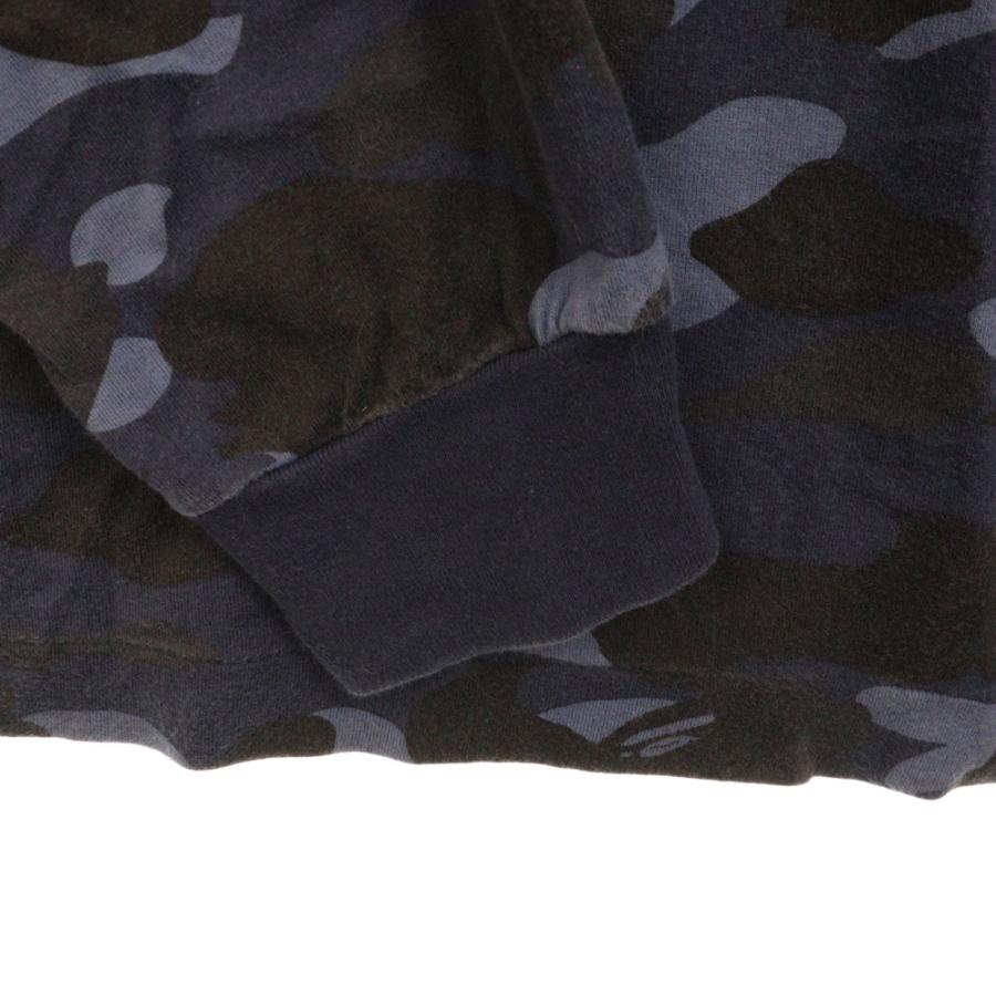 A BATHING APE アベイシングエイプ BAPE BLUE CAMO STUDS L/S A BATHING APE アベイシングエイプ BAPE BLUE CAMO STUDS L/S