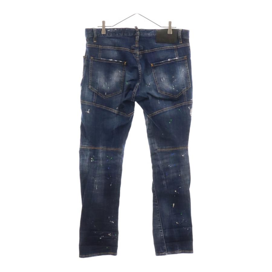DSQUARED2 ディースクエアード 19AW Tidy Biker Jean ダメージ加工 