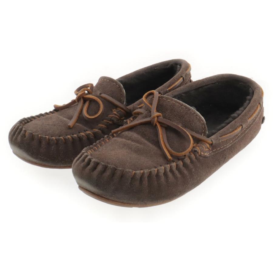 ブラウン スエード モカシン (emu)