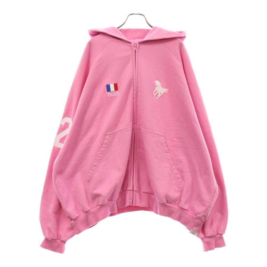BALENCIAGA バレンシアガ 22AW Polo Zip-up Hoodie ポロ ジップ BALENCIAGA バレンシアガ 22AW Polo Zip-up Hoodie ポロ ジップ