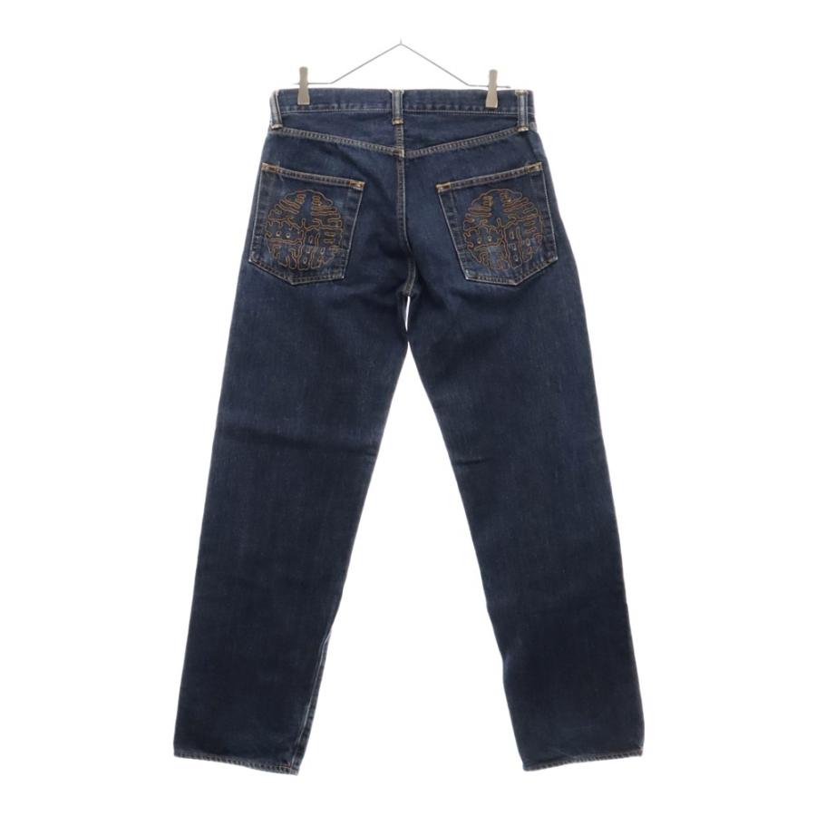 THE BLACK EYE PATCH ブラックアイパッチ Kamon Jeans 家紋 黒 THE BLACK EYE PATCH ブラックアイパッチ Kamon Jeans 家紋 黒