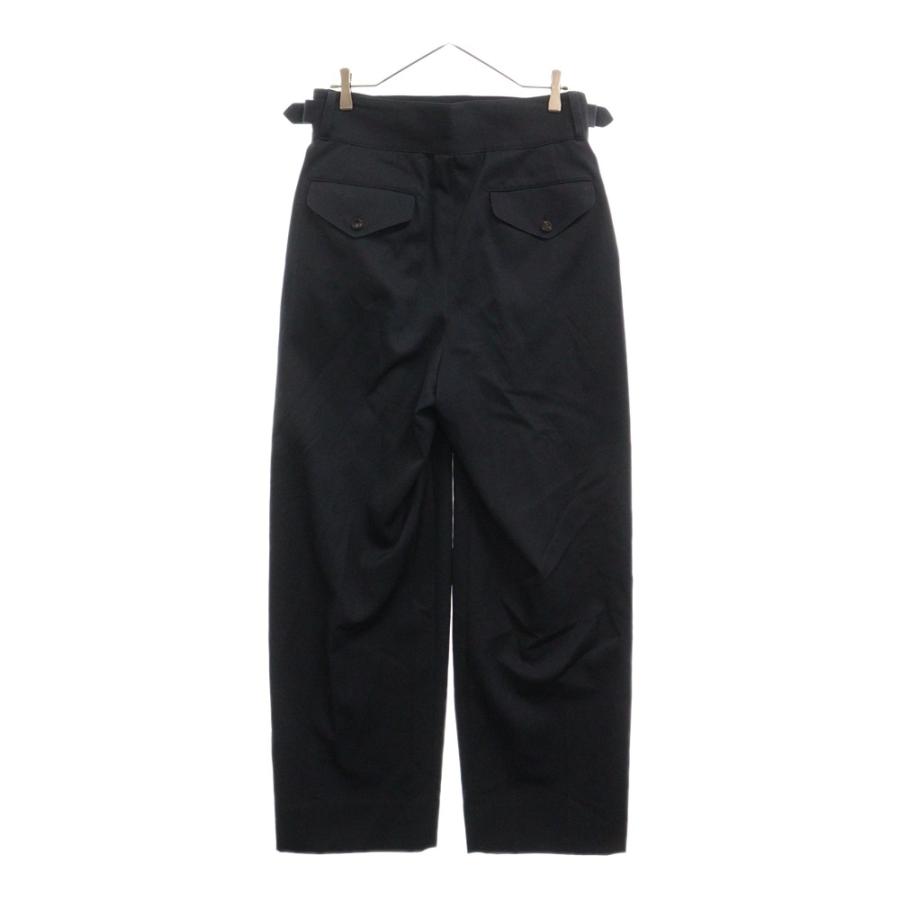 THE RERACS ブラック スラックス グルカパンツ THE RERACS グルカパンツメンズスラックス ブラック黒