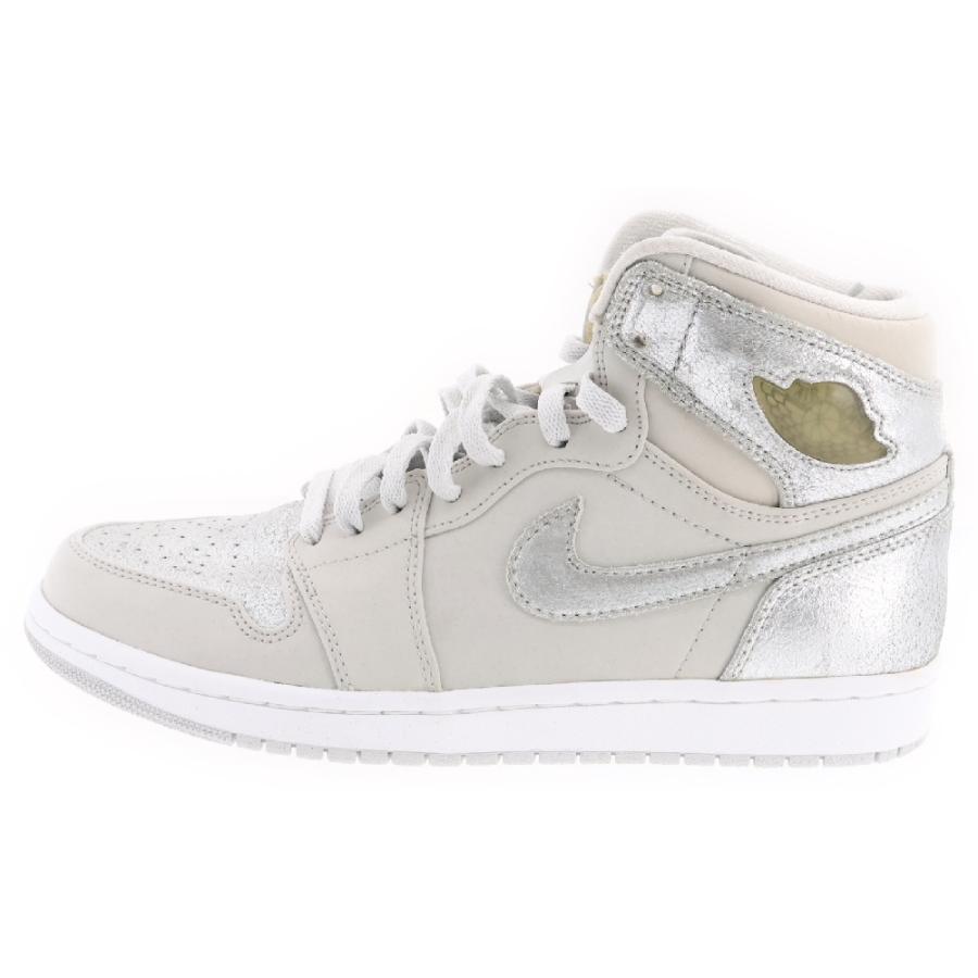 NIKE ナイキ【観賞用 2009年製】AIR JORDAN 1 RETRO HIGH SILVER エア