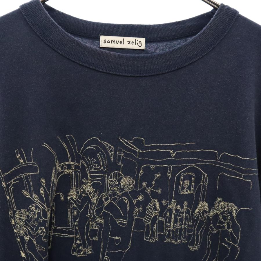 Samuel Zelig BALLROOM TEE グラフィック刺繍 ヴィンテージ フェード 