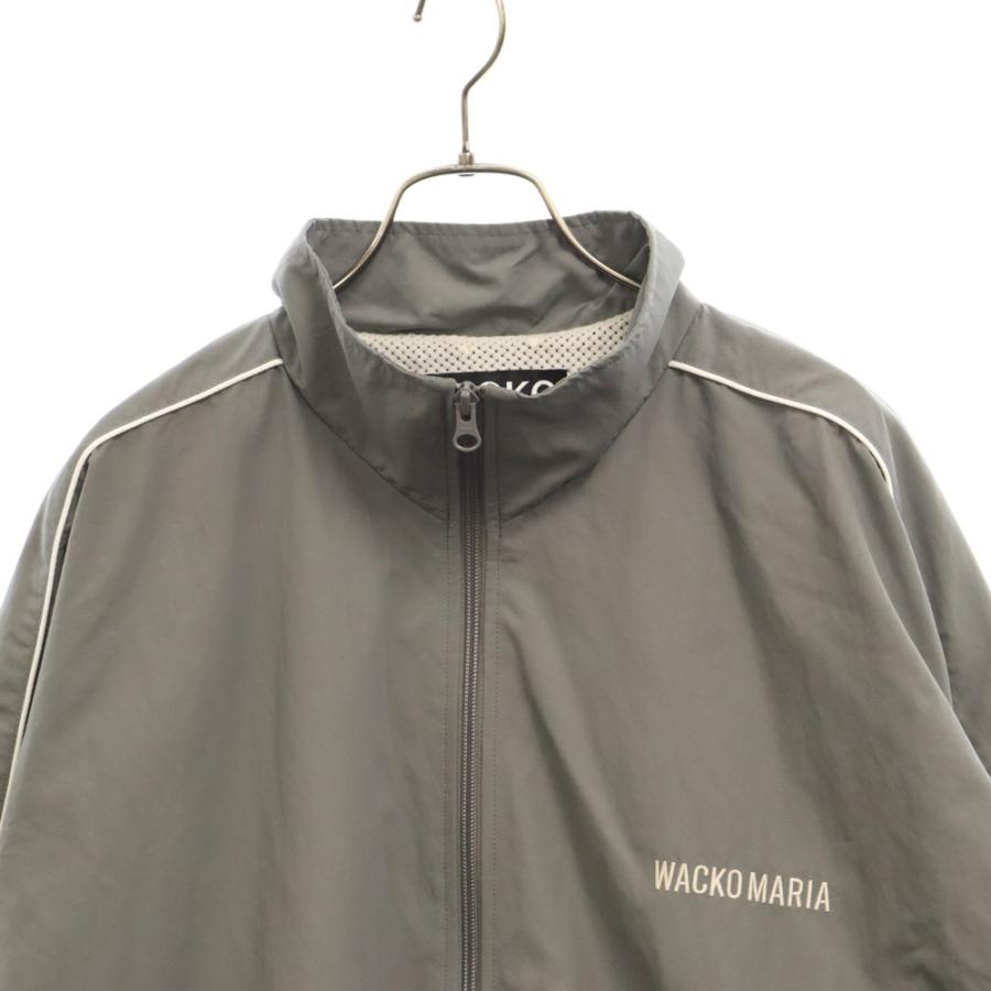 WACKO MARIA ワコマリア 23AW NYLON TRACK JACKET ロゴ刺繍 WACKO MARIA ワコマリア 23AW NYLON TRACK JACKET ロゴ刺繍