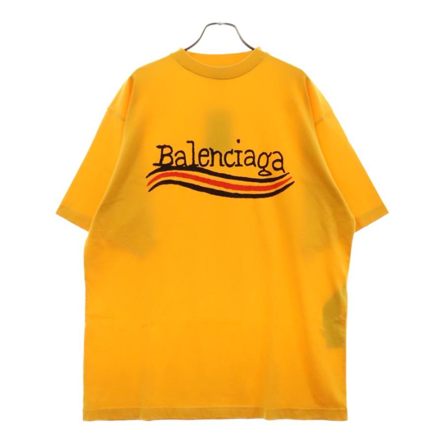 BALENCIAGA バレンシアガ 22AW Handwritten Campaign Logo T BALENCIAGA バレンシアガ 22AW Handwritten Campaign Logo T