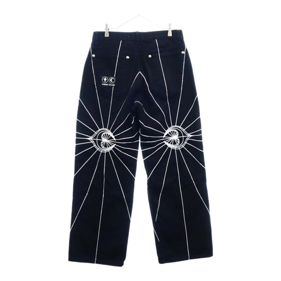 THUG CLUB サグクラブ TC Rise Denim Emb Pant ライズデニム THUG CLUB サグクラブ TC Rise Denim Emb Pant ライズデニム