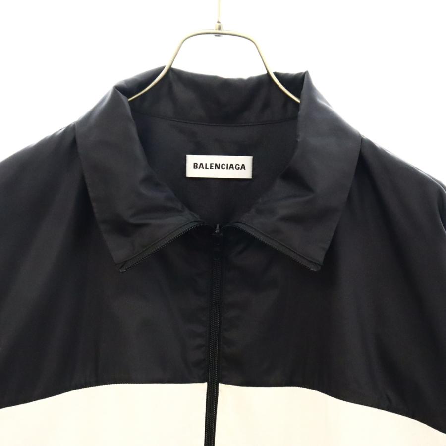 BALENCIAGA（バレンシアガ） 18AW フロントロゴ デニム切替 ジップ