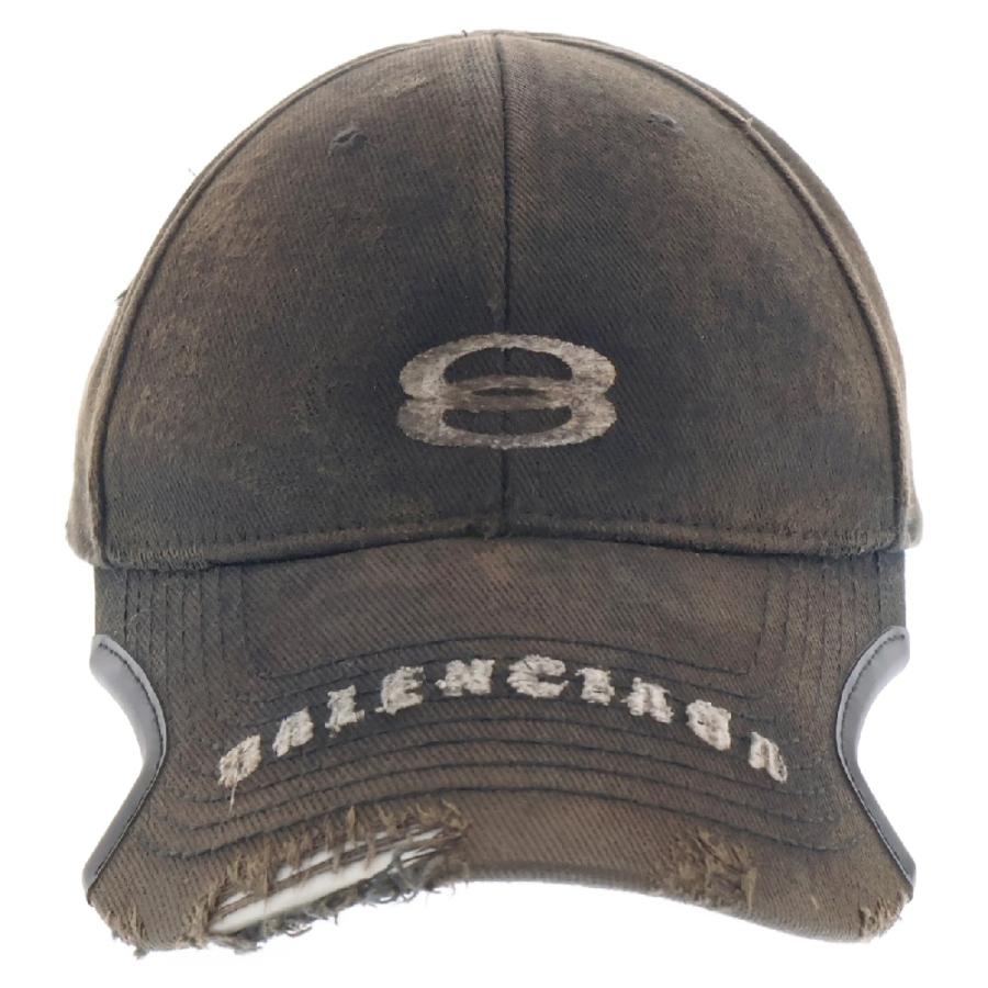 BALENCIAGA バレンシアガ 23AW Unity Sports Icon Cap ダメージ BALENCIAGA バレンシアガ 23AW Unity Sports Icon Cap ダメージ