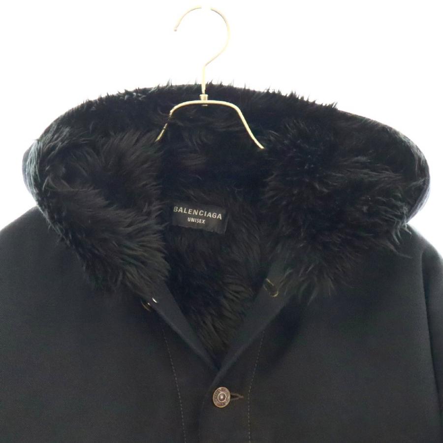 BALENCIAGA バレンシアガ Boa liner hooded denim jacket ボア BALENCIAGA バレンシアガ Boa liner hooded denim jacket ボア
