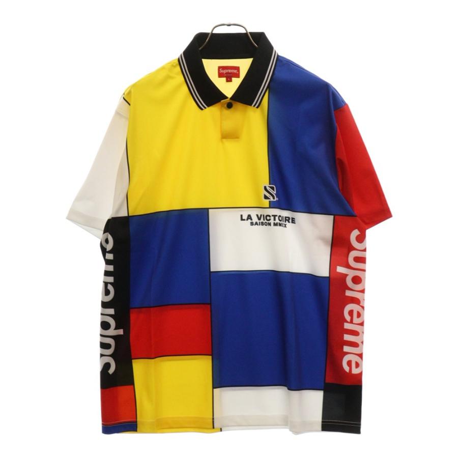 SUPREME シュプリーム 20AW Colorblocked Soccer Polo カラーブロック 