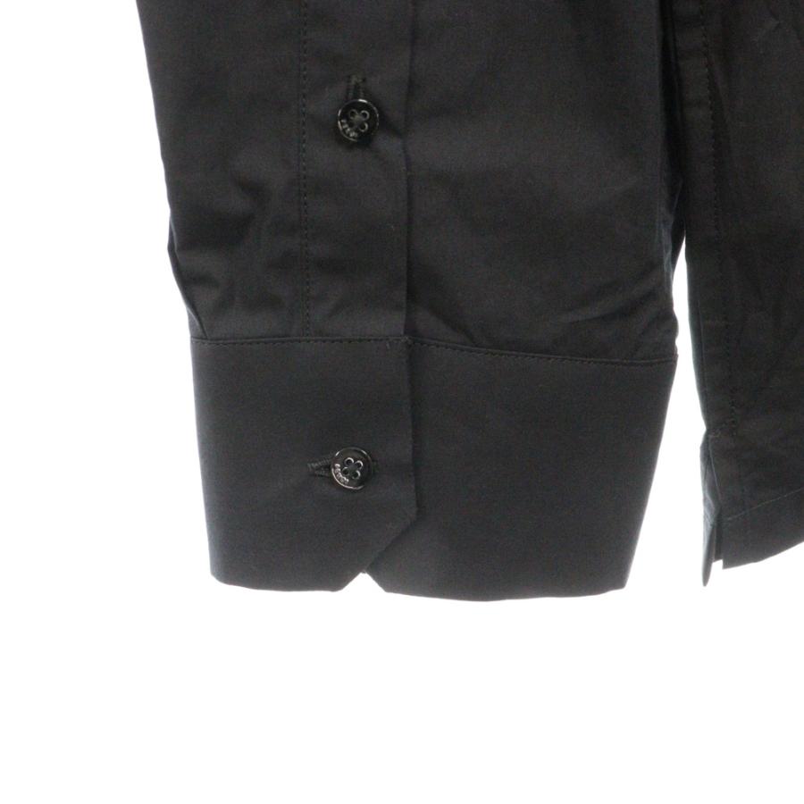 FENDI フェンディ 襟ズッカ柄 長袖シャツ ブラック FS0751 A4S6 