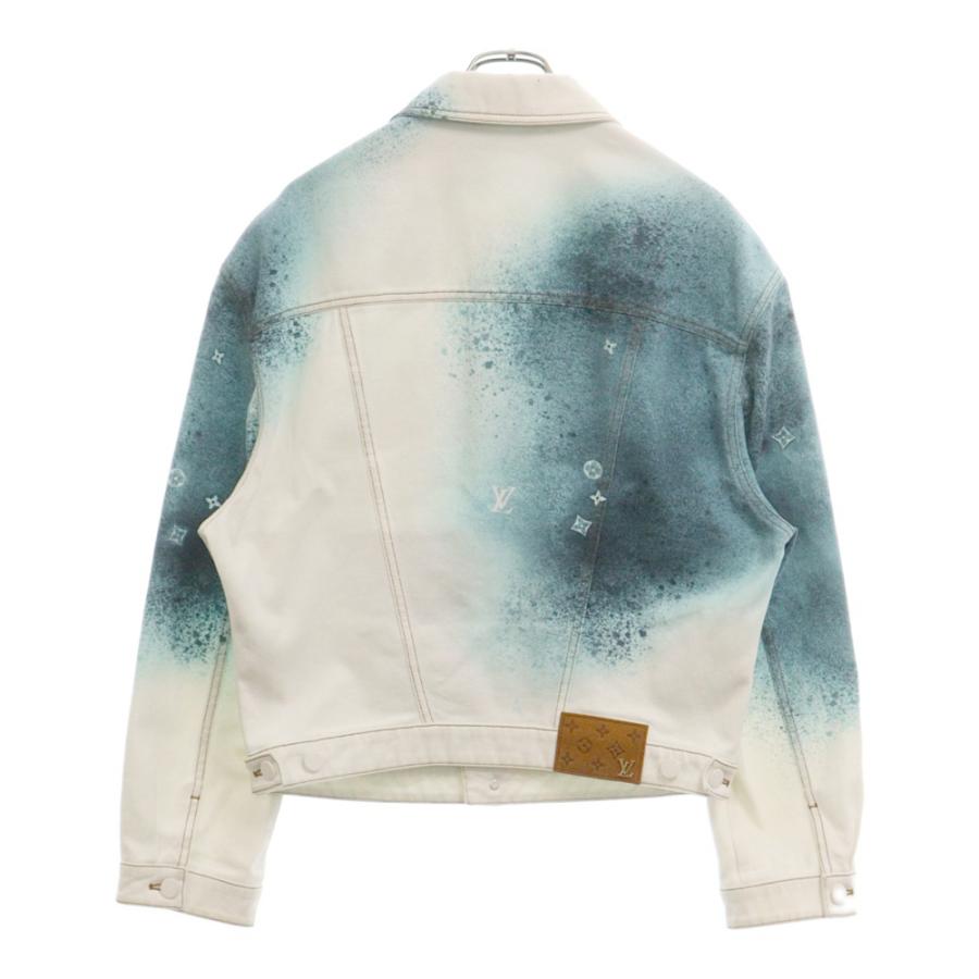 LOUIS VUITTON ルイヴィトン 23SS スプレー加工 デニムジャケット ホ