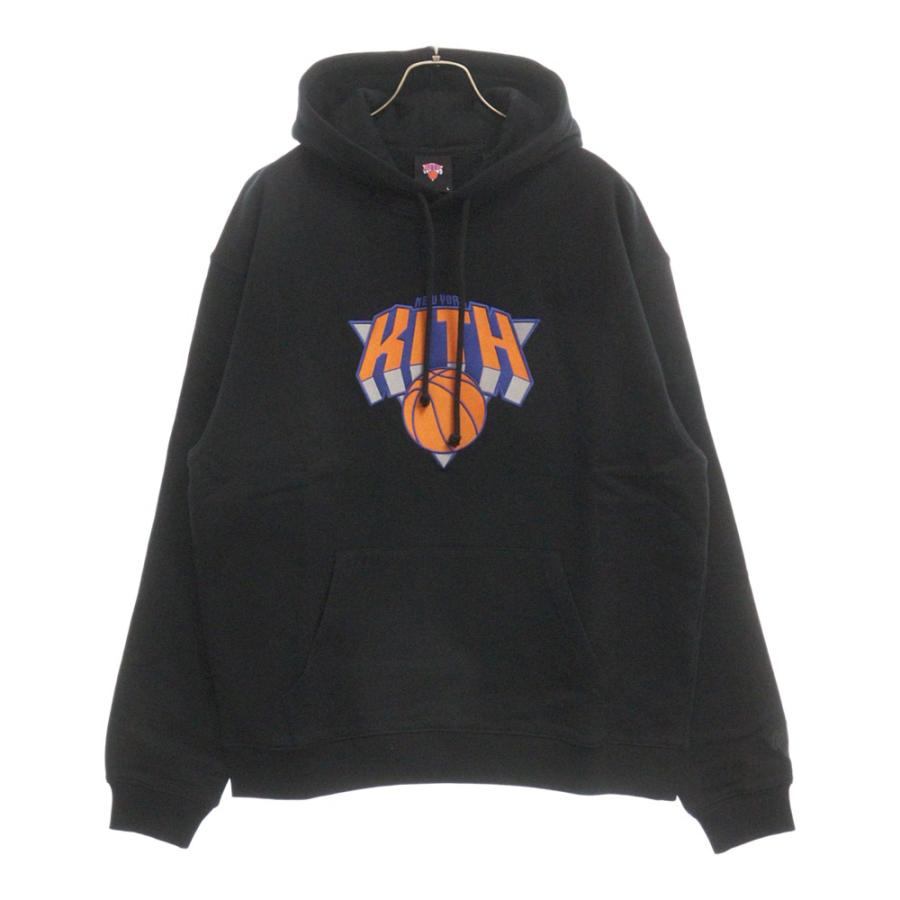 KITH キス 22AW × ニューヨークニックス プルオーバーパーカー 