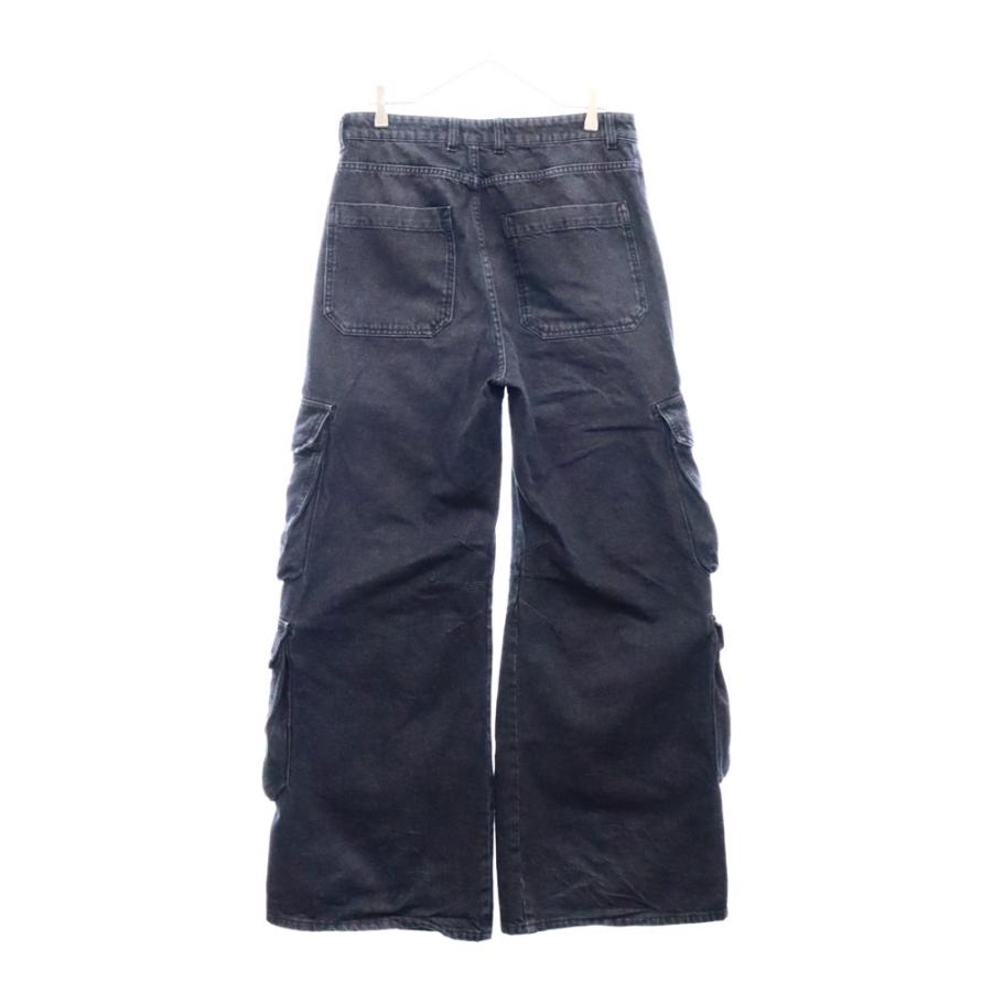 DIESEL ディーゼル D-SIRE-CARGO-S デニムカーゴパンツ ブラック DIESEL ディーゼル D-SIRE-CARGO-S デニムカーゴパンツ ブラック