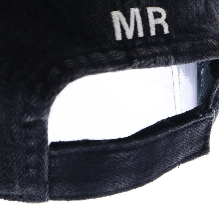 MARTINE ROSE マーティンローズ SIGNATURE CAP ロゴ刺繍6パネル MARTINE ROSE マーティンローズ SIGNATURE CAP ロゴ刺繍6パネル