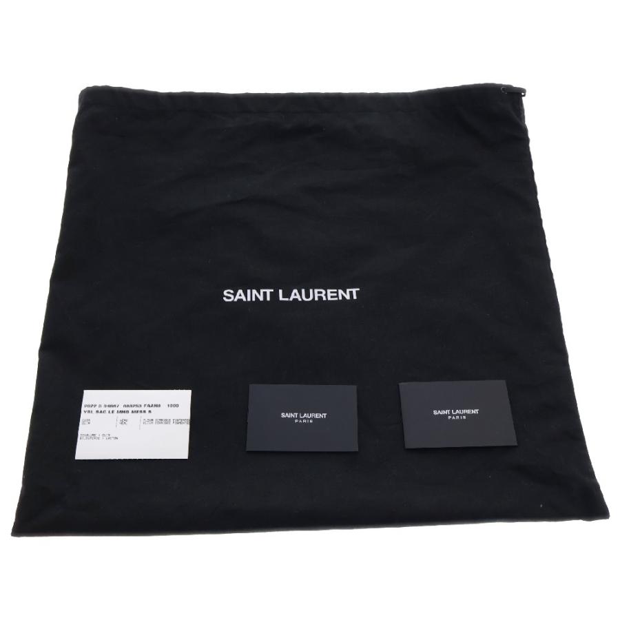 サンローランパリ LOGO MESSENGER BAG ロゴスウェード ショルダー  