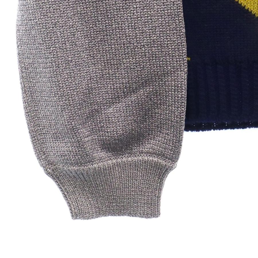 【大人気】GUCCI グッチ　タートルネック　ニット　ポンチョ　ベスト　GGロゴ 美品】GUCCI グッチ ケープ ニット 2007年製 GG ロゴ インター