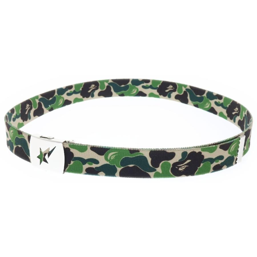 A BATHING APE アベイシングエイプ ABC CAMO GI BELT 迷彩 A BATHING APE アベイシングエイプ ABC CAMO GI BELT 迷彩