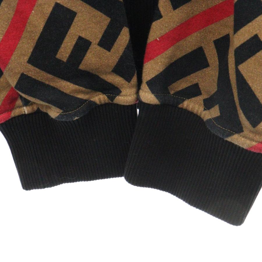 FENDI フェンディ Sweat Shirt ズッカ柄 裏起毛 クルーネック FENDI フェンディ Sweat Shirt ズッカ柄 裏起毛 クルーネック