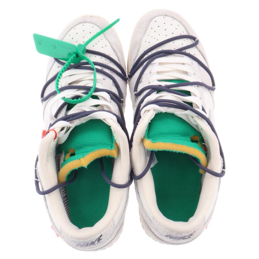ナイキ DJ0950-115 オフホワイト ダンク ロー スニーカー 27.5 NIKE（ナイキ） ×OFF WHITE DUNK LOW オフホワイト ダンク ローカット