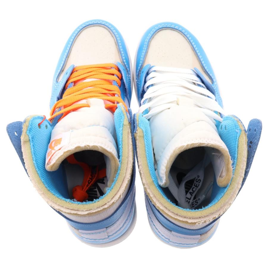NIKE（ナイキ） ×オフホワイト AIR JORDAN 1 エアジョーダン1 パウダー