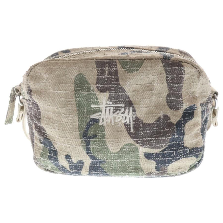 STUSSY ステューシー 24AW NEEDLE PUNCH SIDE POUCH カモ柄 ミニ STUSSY ステューシー 24AW NEEDLE PUNCH SIDE POUCH カモ柄 ミニ