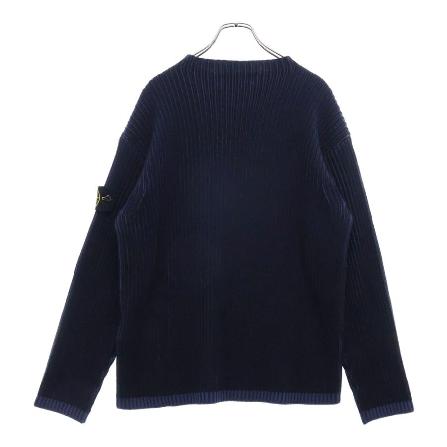 STONE ISLAND ストーンアイランド RIBBED SWEATER クルーネック STONE ISLAND ストーンアイランド RIBBED SWEATER クルーネック