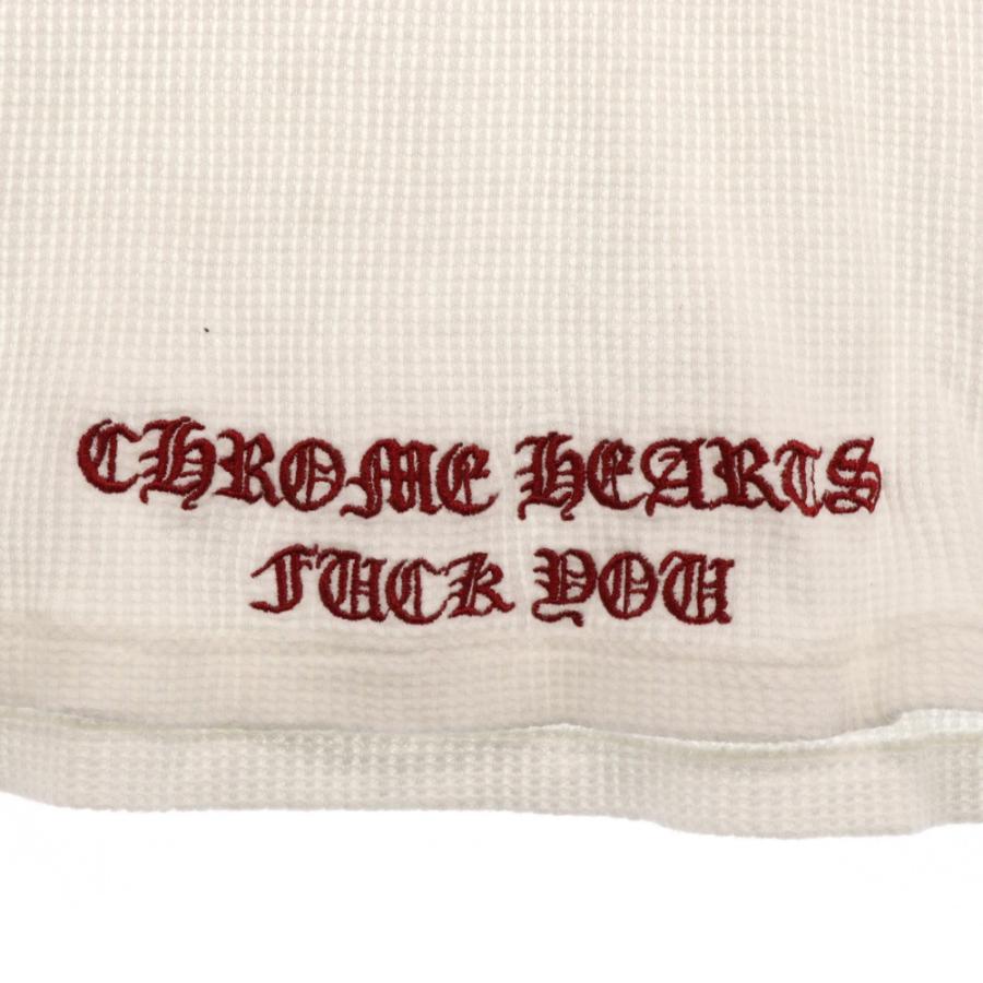 CHROME HEARTS クロムハーツ OLD Dagger Thermal L/S Tee FUCK CHROME HEARTS クロムハーツ OLD Dagger Thermal L/S Tee FUCK