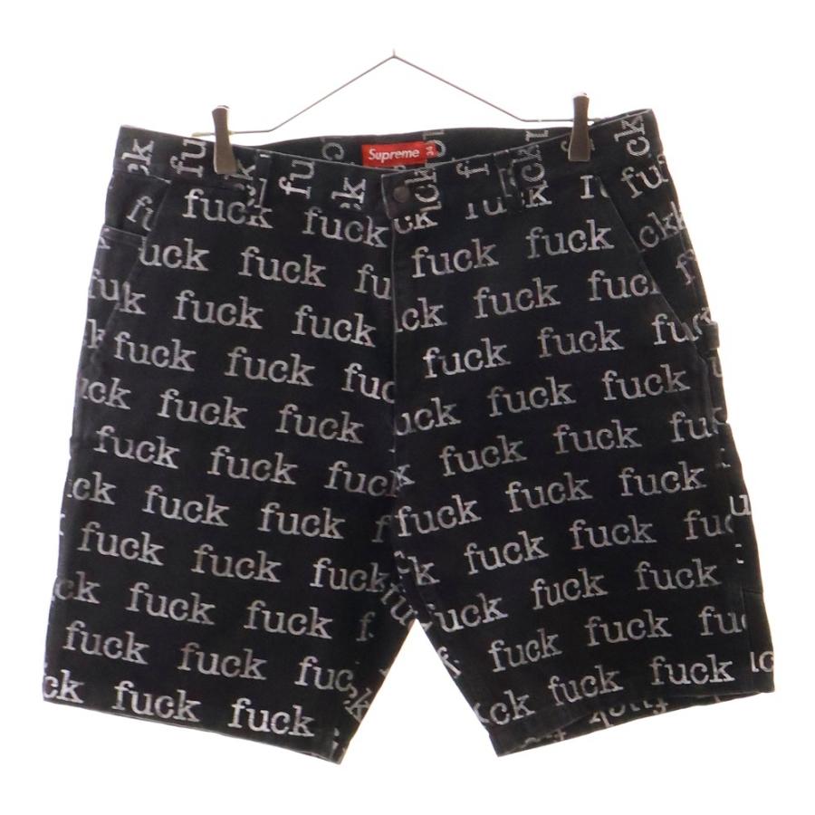 パンツ Supreme 13SS Fuck Denim Painter Short Supreme（シュプリーム） 13SS Fuck Denim Painter Short ファック