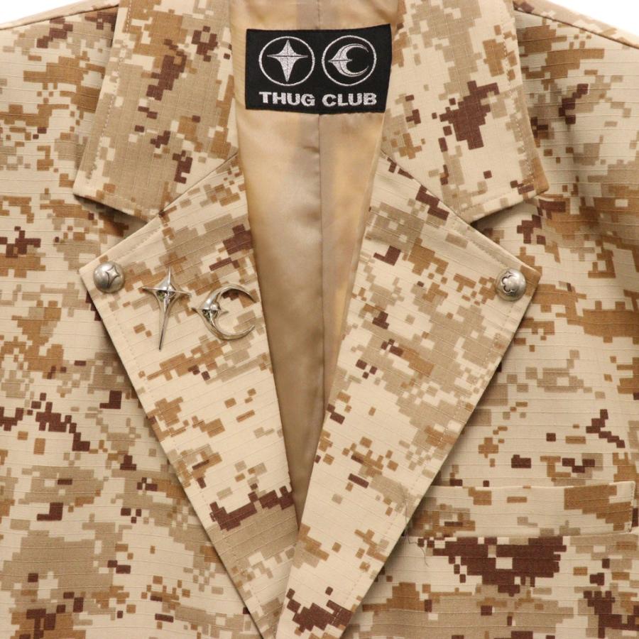 THUG CLUB サグクラブ 24AW TC ARMY BLAZER TC24JK2903 アーミー 