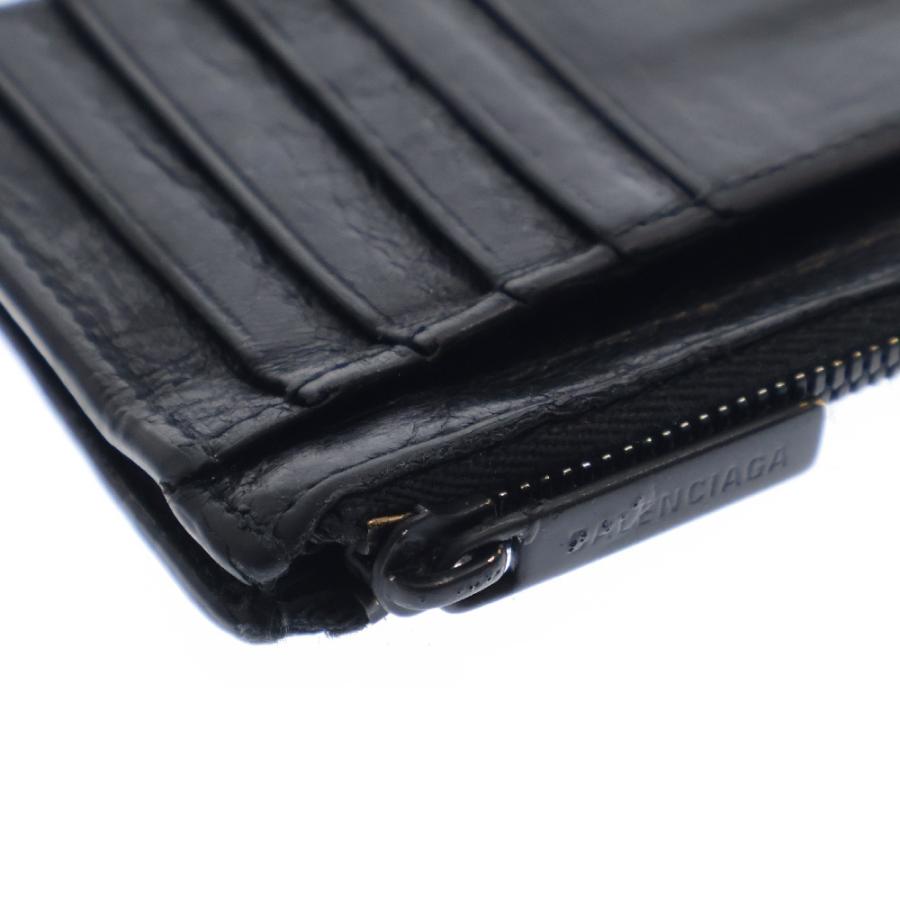 BALENCIAGA（バレンシアガ） BBロゴ レザー コインケース カードケース