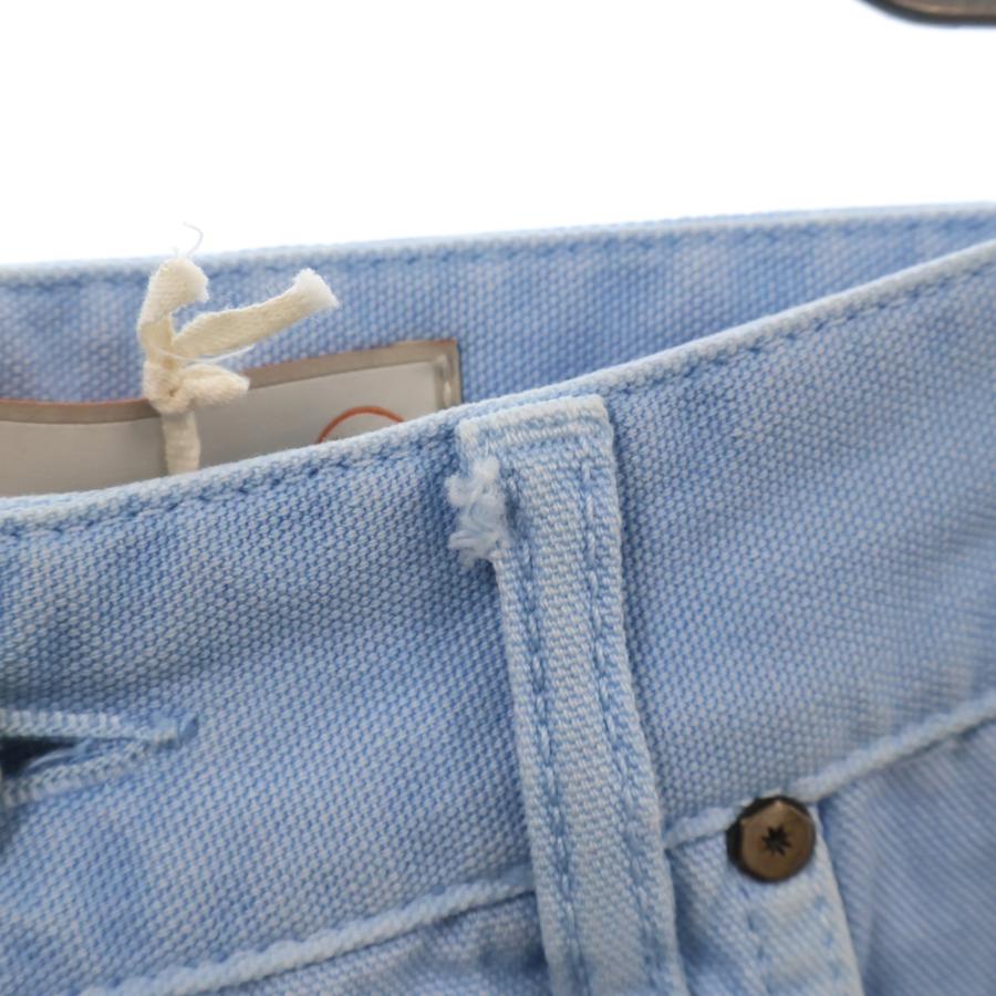 PDF ピーディーエフ KILT SHORT CANVAS パッチデザインデニムハーフ