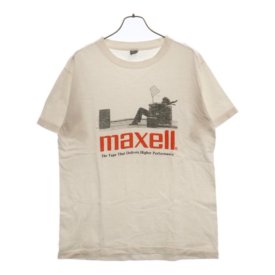 VINTAGE ヴィンテージ 90s Maxell マクセル フロントプリント VINTAGE ヴィンテージ 90s Maxell マクセル フロントプリント