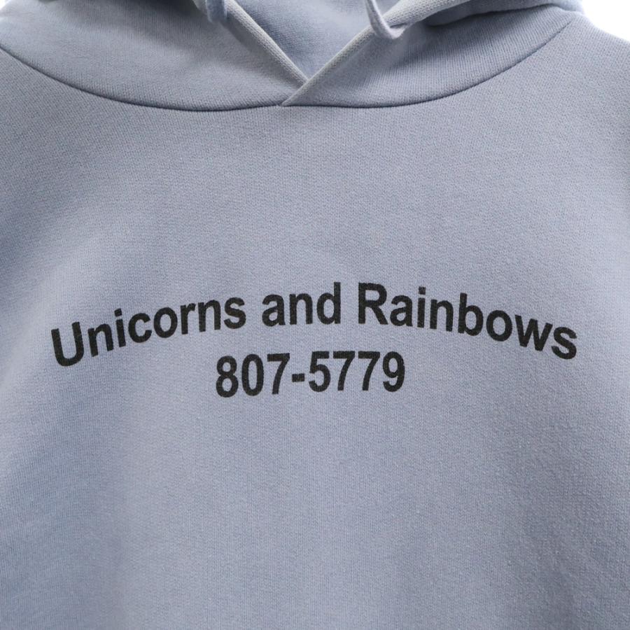 ヴェトモン VETEMENTS UNICORN WSS18TR28 VETEMENTS ヴェトモン 18SS WSS18TR28 Rainbows Unicorn Hooded バック