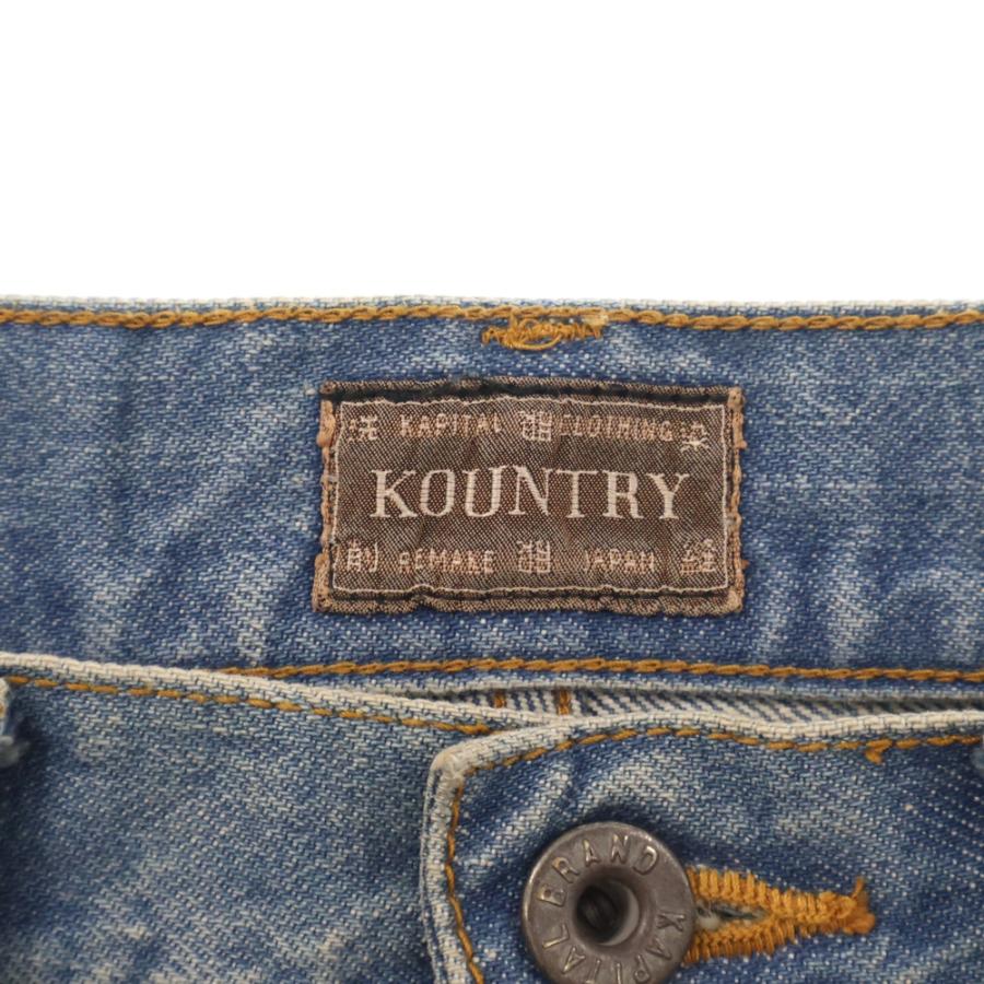 KAPITAL キャピタル 24SS 14oz DENIM SHORTS STUDS REMAKE スタッズ  