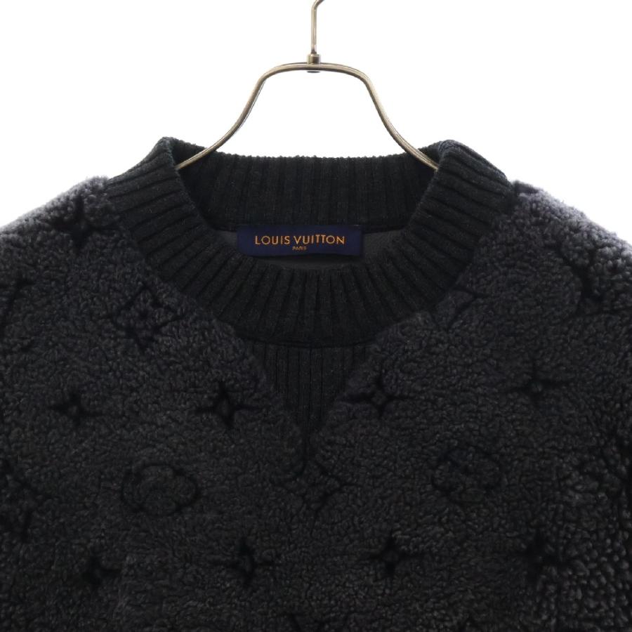 LOUIS VUITTON ルイヴィトン 23SS Monogram ShearLing Crewneck LOUIS VUITTON ルイヴィトン 23SS Monogram ShearLing Crewneck