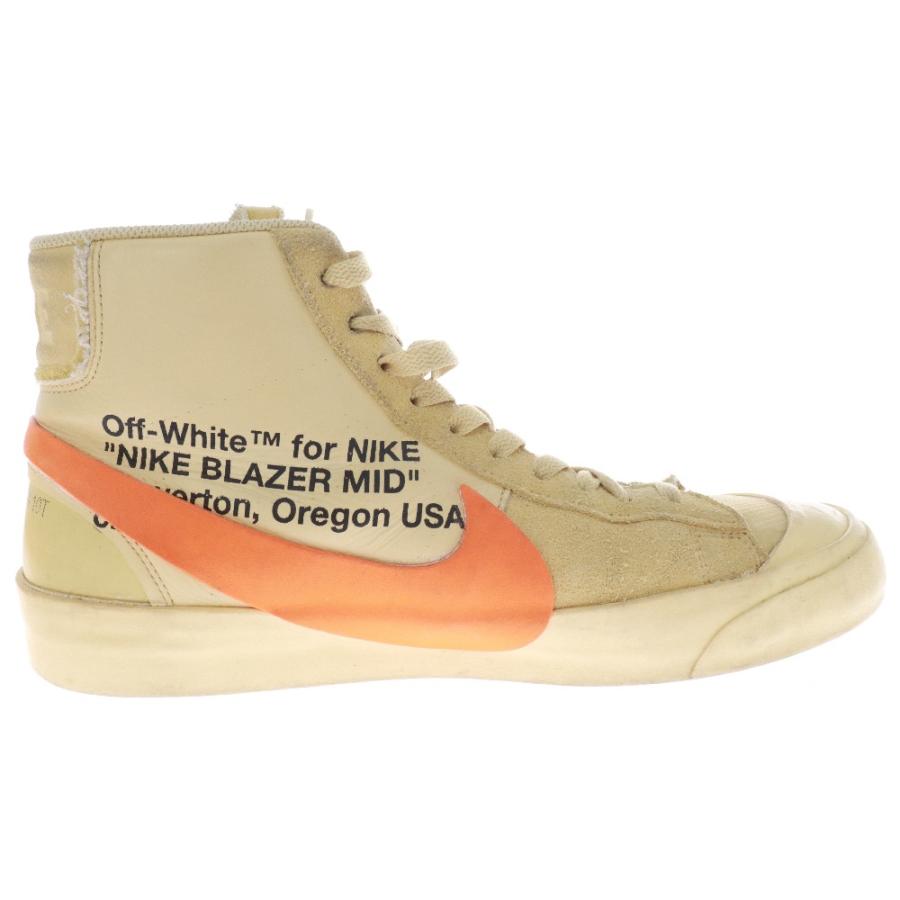 NIKE ナイキ ×オフホワイト BLAZER ブレーザー グリムリーパー ミッド 