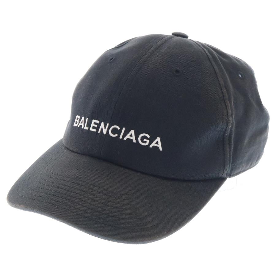 BALENCIAGA（バレンシアガ） フロントロゴ刺繍 ベースボールキャップ