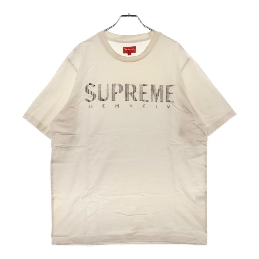 Supreme SUPREME シュプリーム 19SS Gradient Logo Tee 刺繍 Supreme SUPREME シュプリーム 19SS Gradient Logo Tee 刺繍