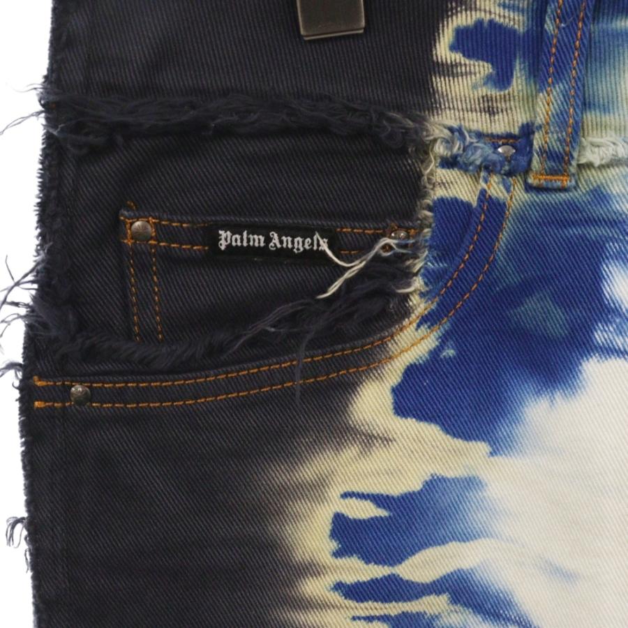 Palm Angels パームエンジェルス タイダイ染め ダメージ加工