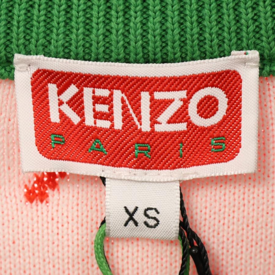 KENZO（ケンゾー） PARIS LABEL JUMPER 総柄 ニットセーター マルチ 