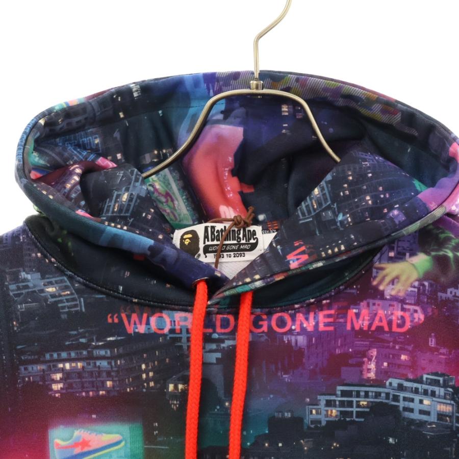A BATHING APE アベイシングエイプ NEON TOKYO PULLOVER HOODIE A BATHING APE アベイシングエイプ NEON TOKYO PULLOVER HOODIE