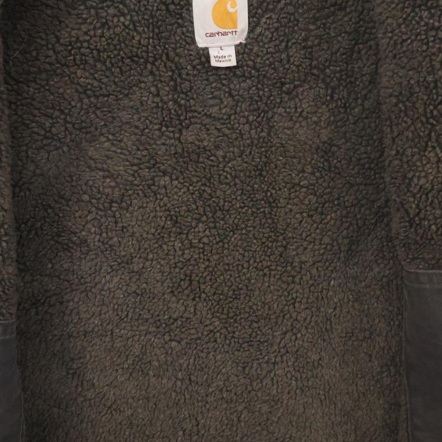 Carhartt（カーハート） ジップアップ ダック生地 ボアライナー ワーク
