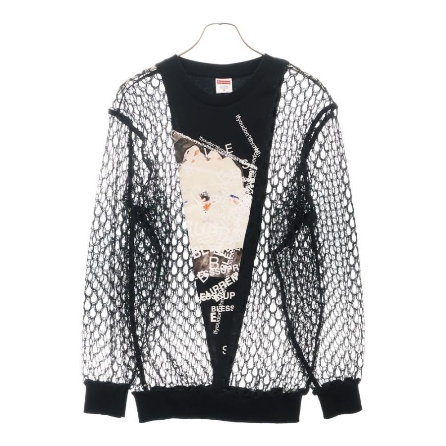 Supreme（シュプリーム） ×BLESS ブレス メッシュ切替 コットンクルー